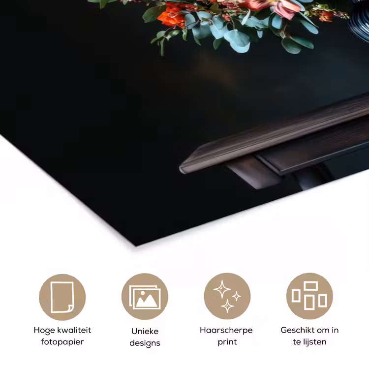 Poster - Groot - Bloemen - Vaas - Boeket — 5