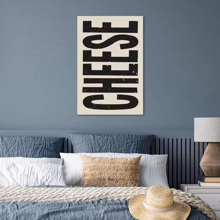 Poster - Kaas - Decoratie - Beige - Cheese — 3
