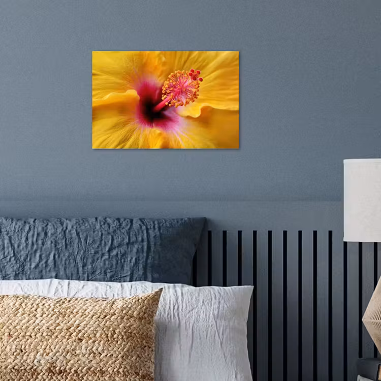 Poster - Geel - Hibiscus - Tropisch — 3