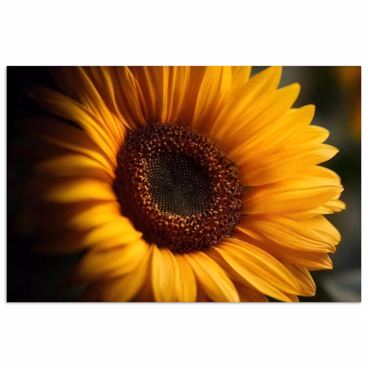 Poster - Geel - Zonnebloem - Zomers — 1
