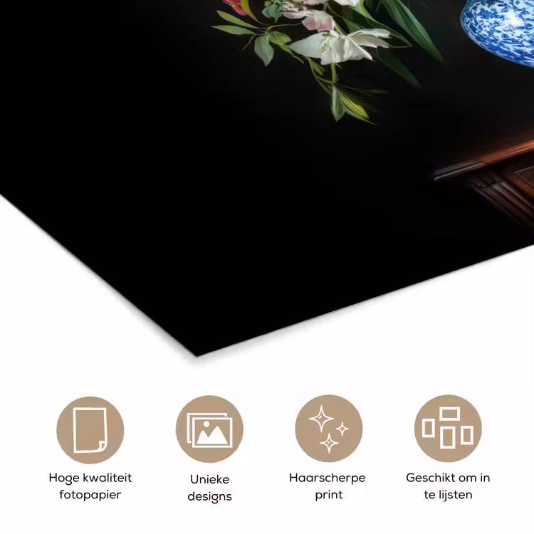 Poster - Kleur - Vaas - Bloemen - Boeket — 5