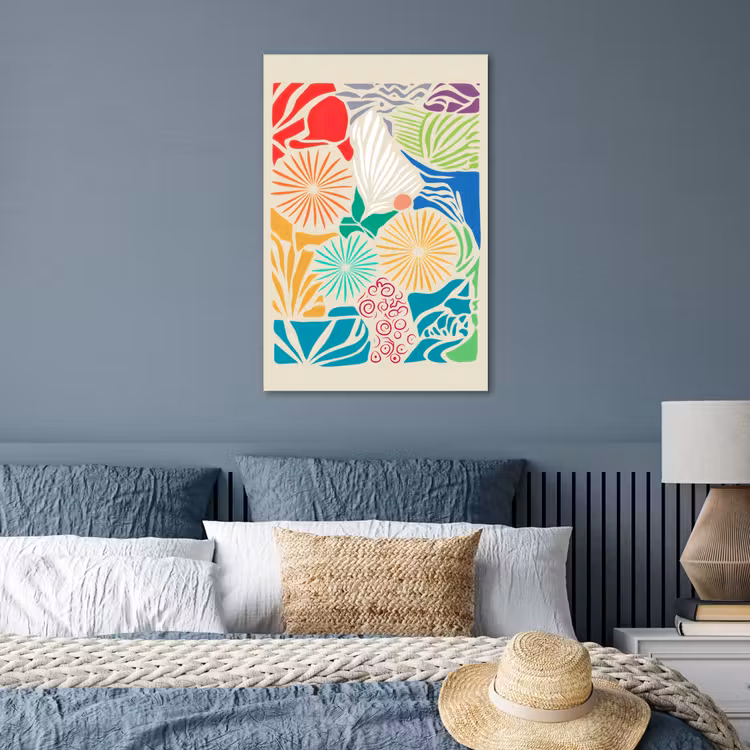 Poster - Kleurrijk - Abstract - Bloemen - Patronen — 3