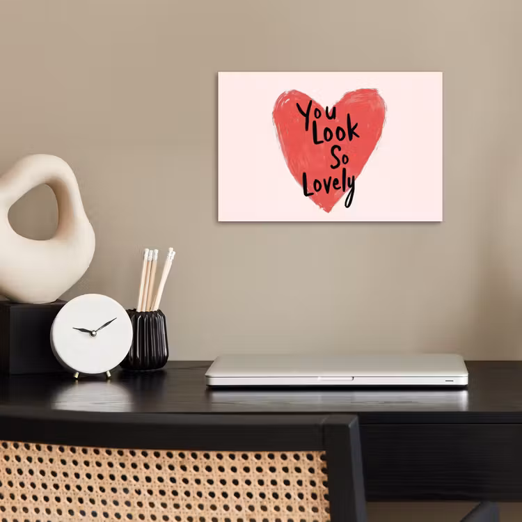 Poster - Hart - Rood - Valentijn — 2