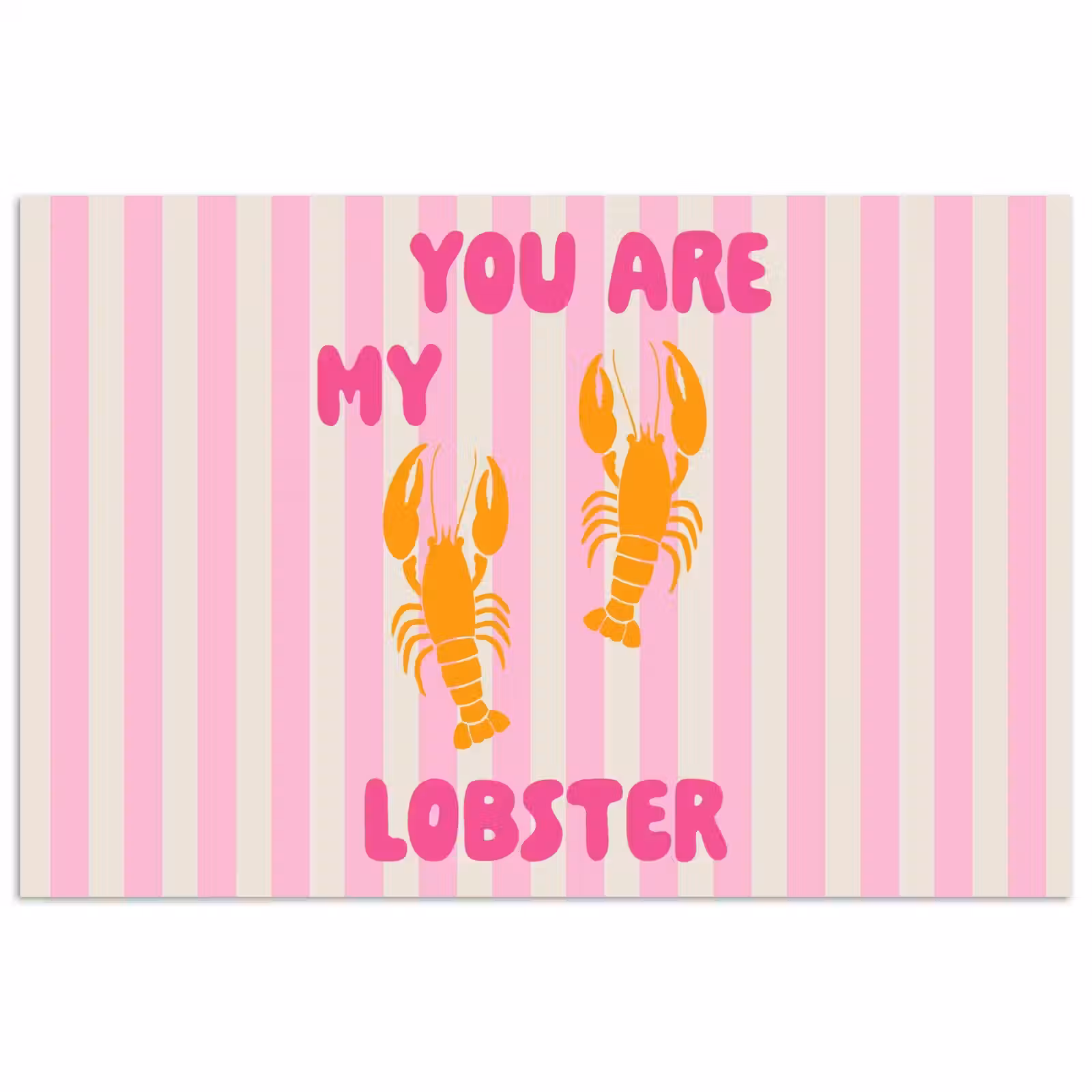 Poster - Lobster - Love - Valentijn — 1