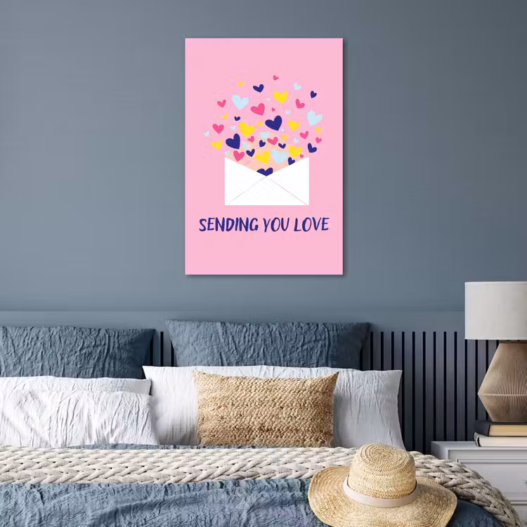Poster - Envelop - Love - Hartjes - Valentijn — 3