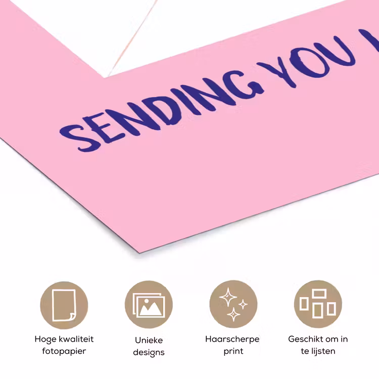 Poster - Envelop - Love - Hartjes - Valentijn — 5