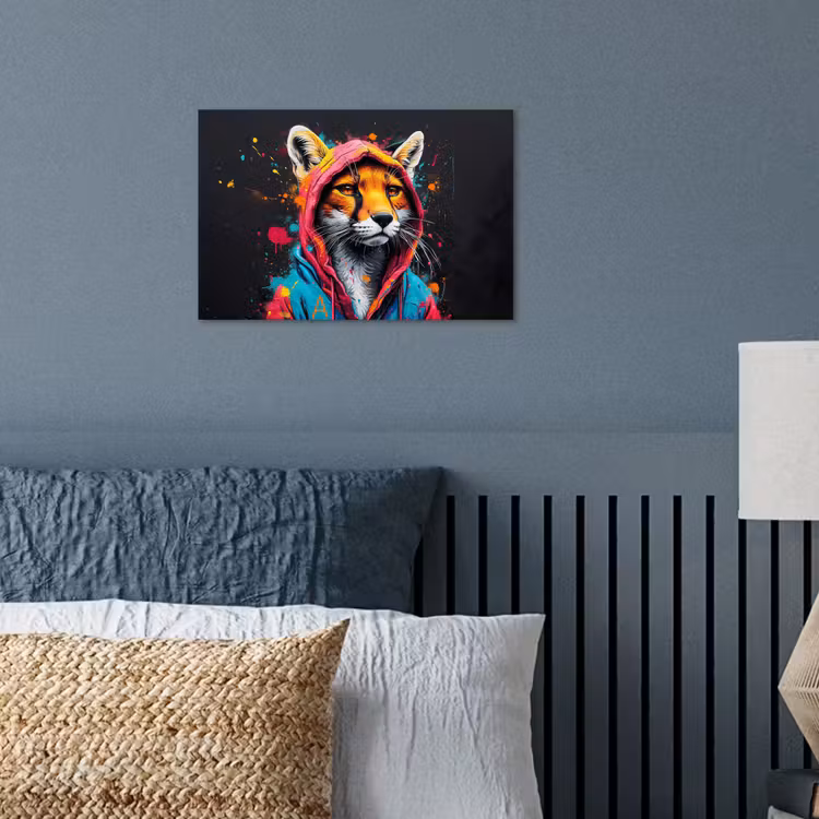 Poster - Graffiti - Vos - Jas - Pop art — 3
