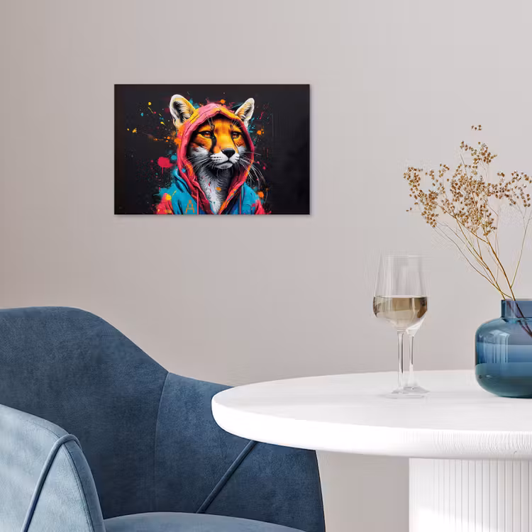 Poster - Graffiti - Vos - Jas - Pop art — 4