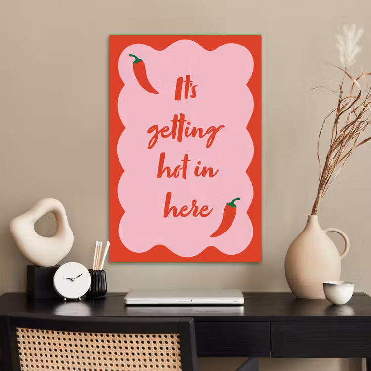 Poster - Chilipeper - Red - Hot - Quotes — 2