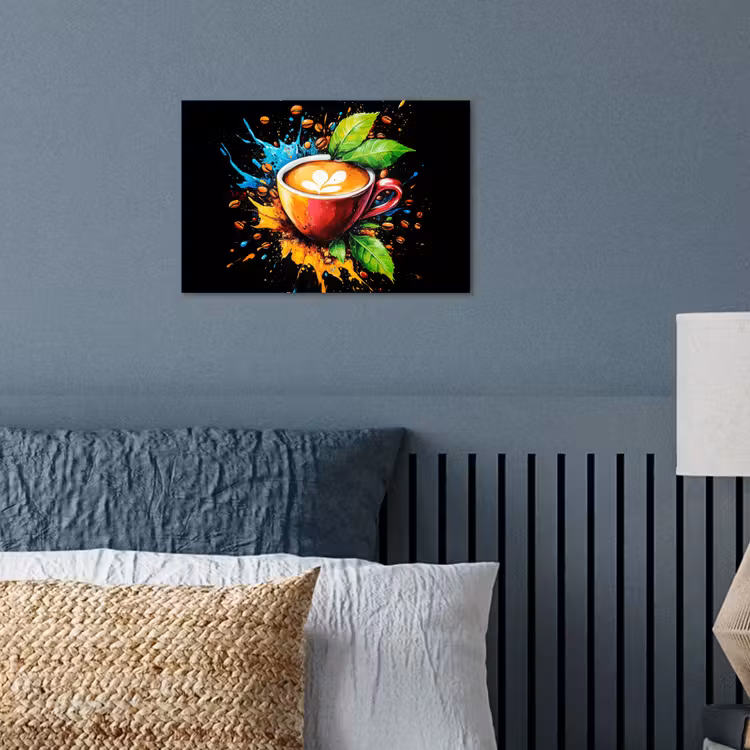 Poster - Koffie - Graffiti - Drinken - Abstract — 3