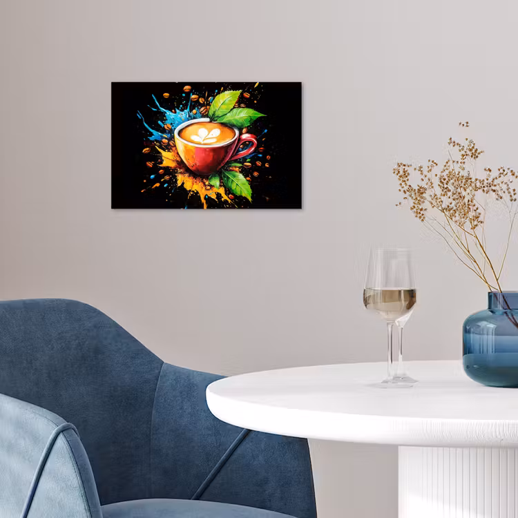 Poster - Koffie - Graffiti - Drinken - Abstract — 4