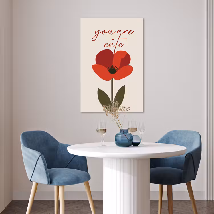 Poster - Klaproos - Bloem - Rood - Valentijn — 4
