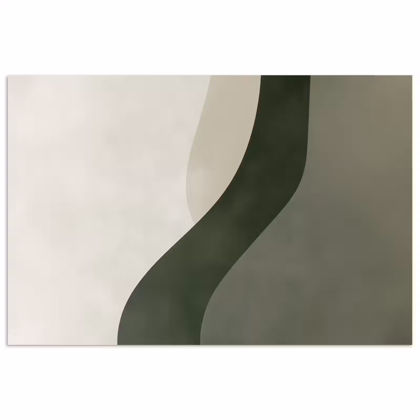 Poster - Japandi - Groen - Abstract - Modern — 1