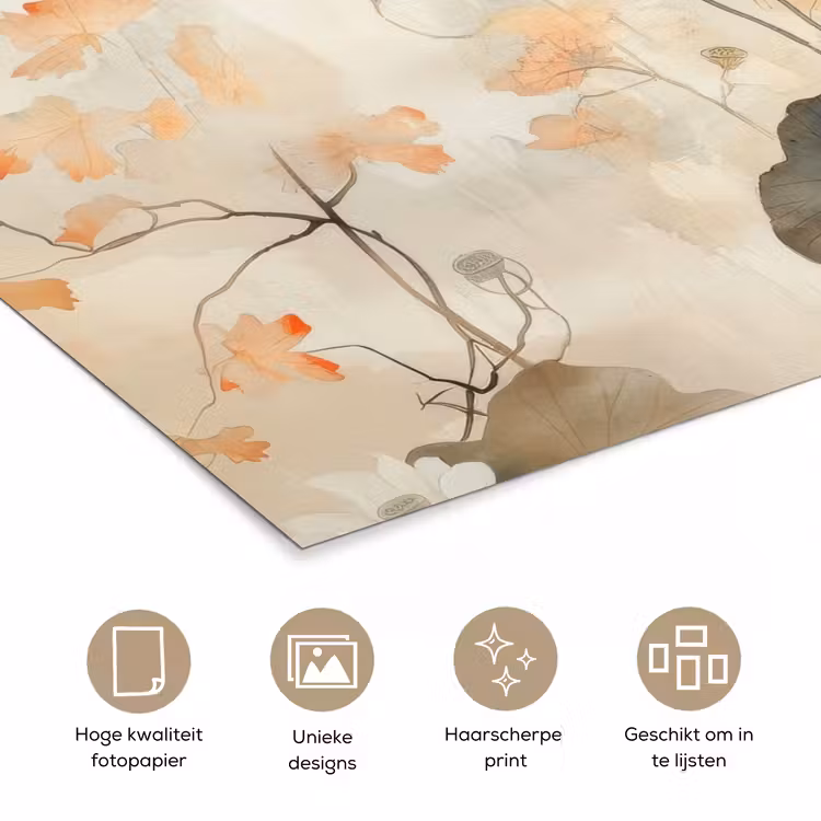 Poster - Bloemen - Japandi - Wabi sabi — 5