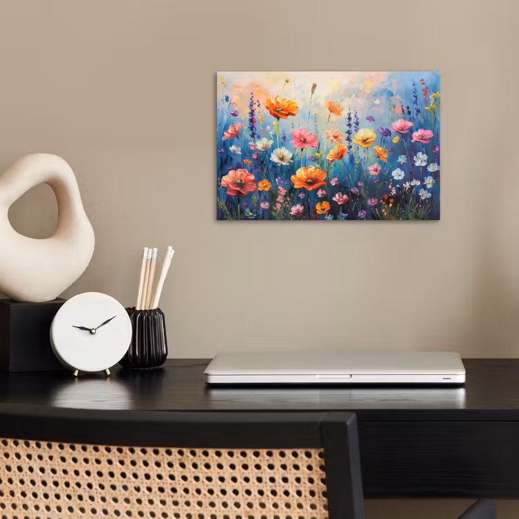 Poster - Bloemen - Natuur - Waterverf - Kunst — 2