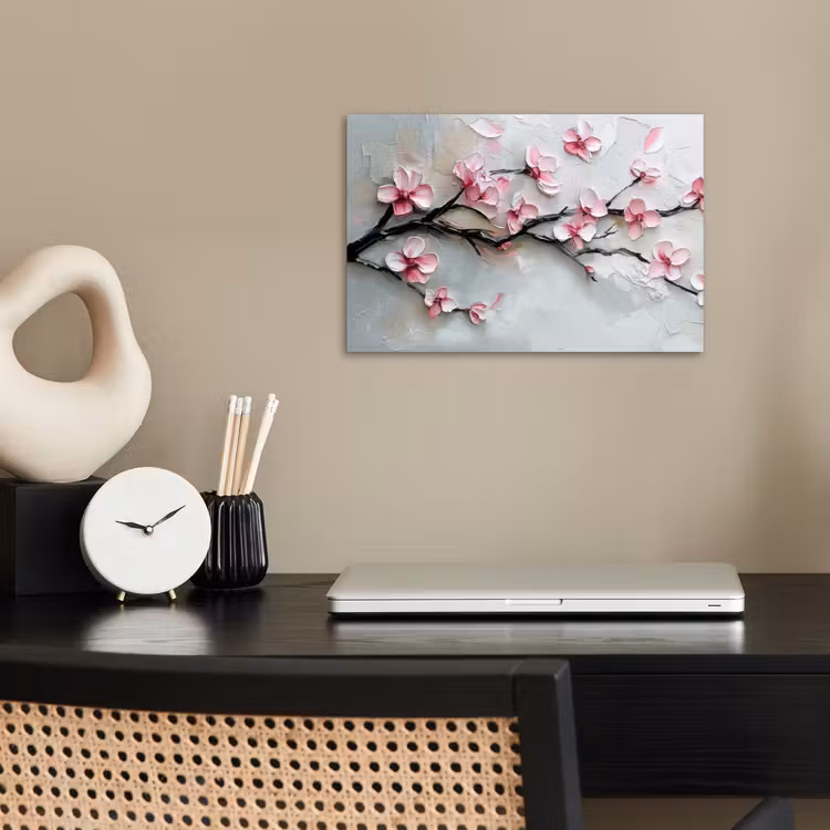 Poster - Bloesem - Kunstzinnig - Roze - Sakura — 2