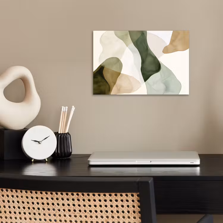 Poster - Japandi - Abstract - Groen — 2