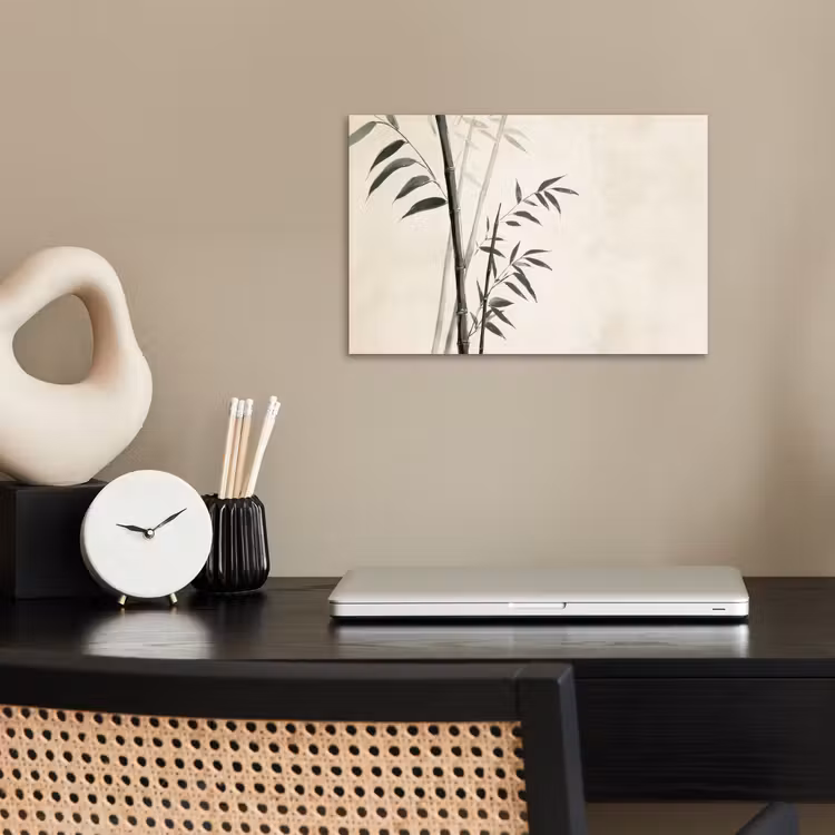 Poster - Japandi - Bamboe - Beige — 2