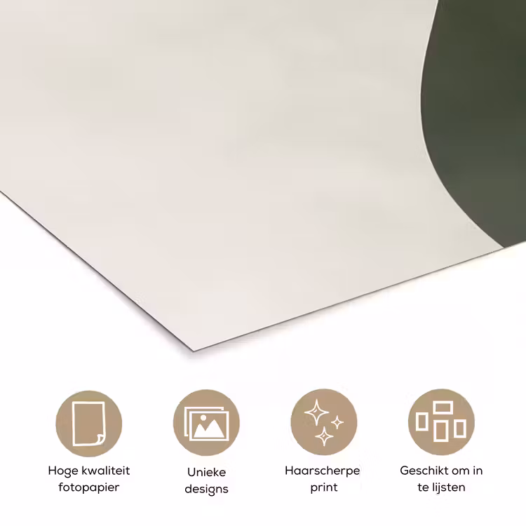Poster - Japandi - Groen - Abstract - Modern — 5