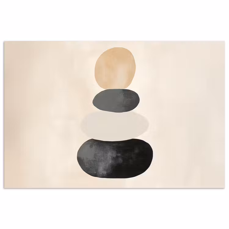 Poster - Japandi - Wabi sabi - Beige — 1