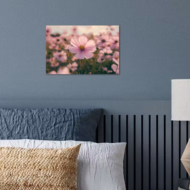 Poster - Bloemen - Paars - Wazig — 3