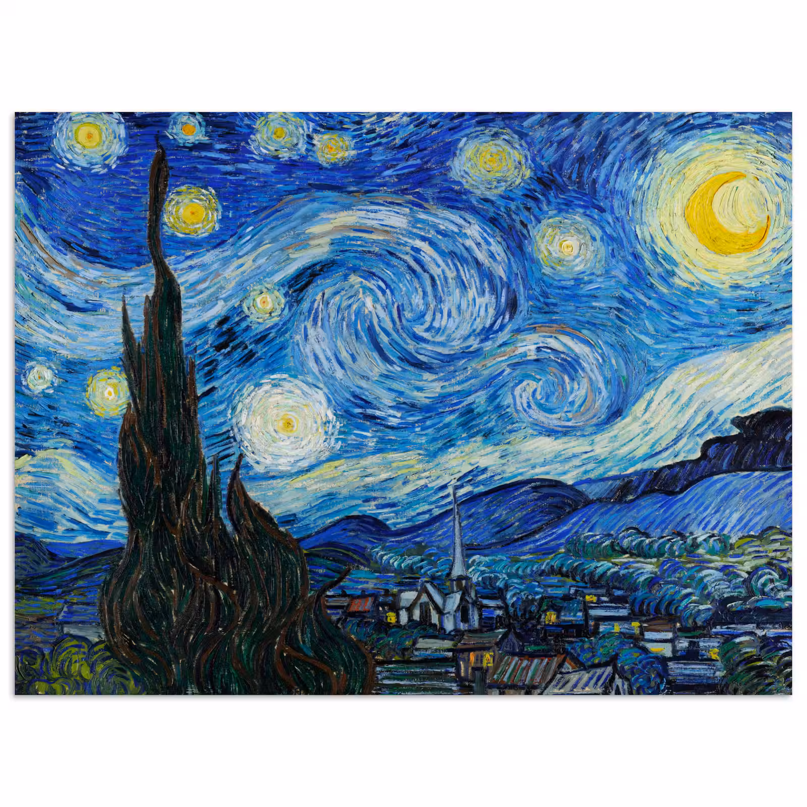 Poster - De sterrennacht - Vincent van Gogh — 1