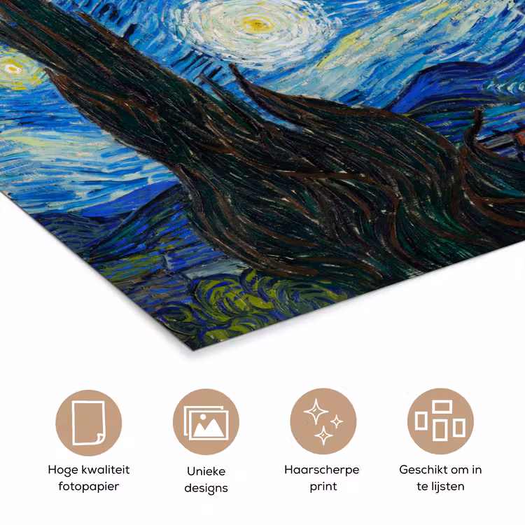 Poster - De sterrennacht - Vincent van Gogh — 5