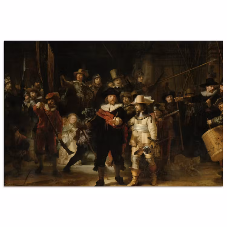 Poster - De Nachtwacht - Kunst - Oude meesters - Rembrandt — 1