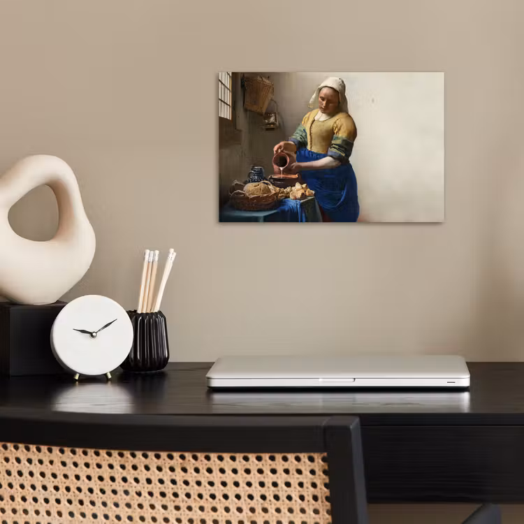 Poster - Het melkmeisje - Kunst - Oude meesters - Vermeer — 2