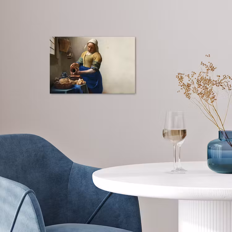 Poster - Het melkmeisje - Kunst - Oude meesters - Vermeer — 4