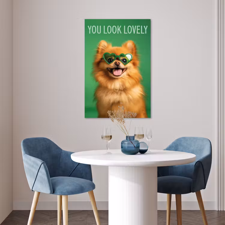 Poster - Hond - Zonnebril - Valentijn - Love — 4