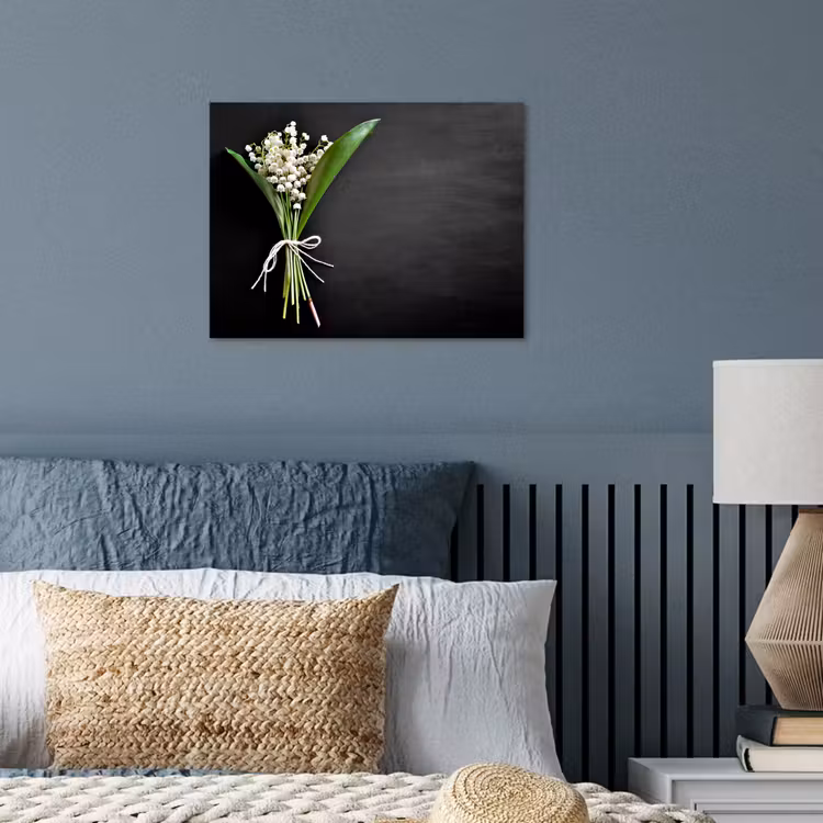 Poster - Lelietjes van dalen - Bloemen - Stilleven - Strik — 3