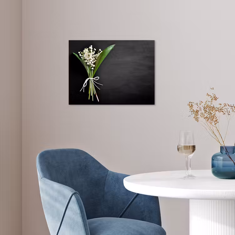 Poster - Lelietjes van dalen - Bloemen - Stilleven - Strik — 4