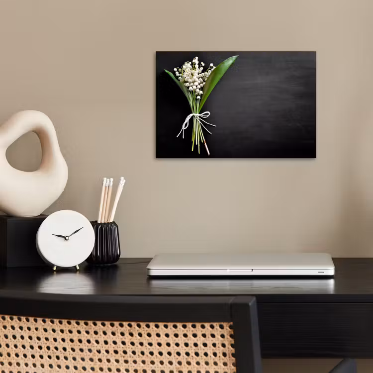 Poster - Lelietjes van dalen - Bloemen - Strik — 2