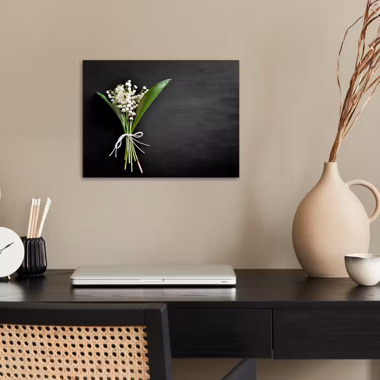 Poster - Lelietjes van dalen - Bloemen - Strik - Flora — 2