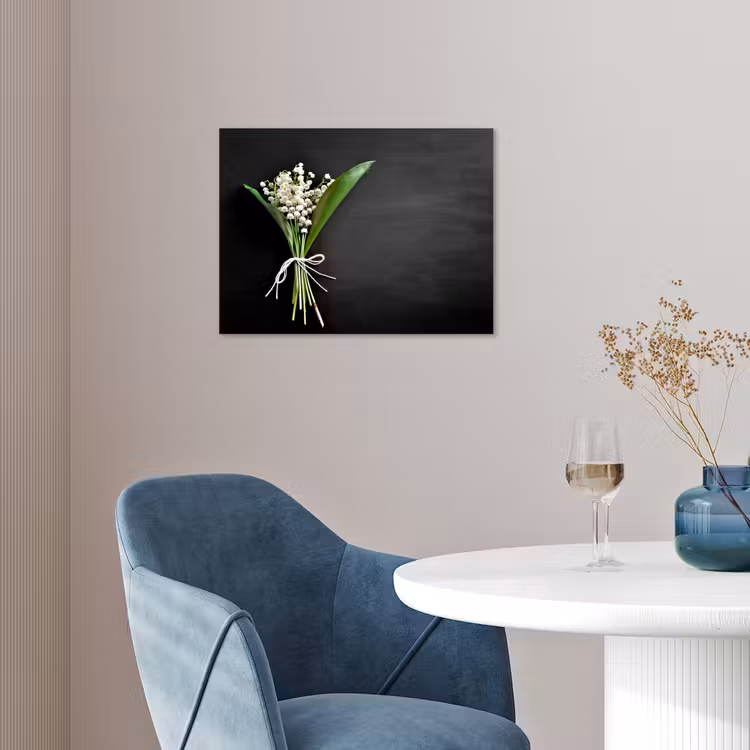 Poster - Lelietjes van dalen - Bloemen - Strik - Flora — 4