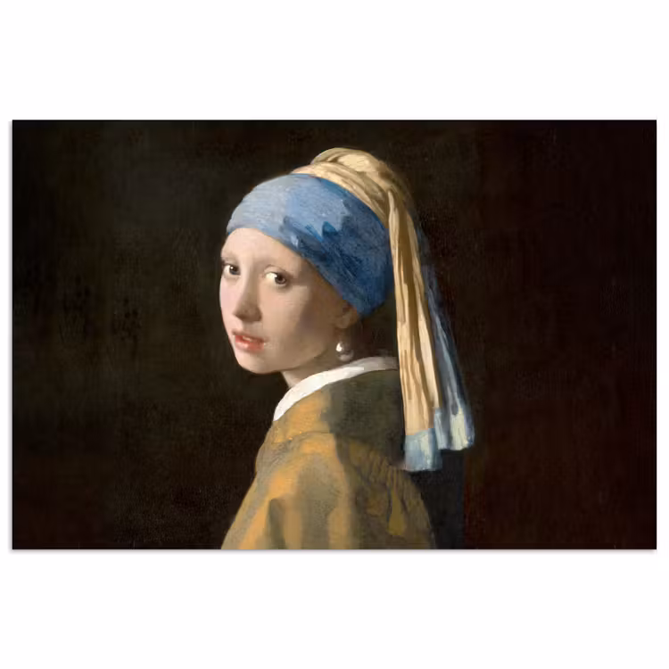 Poster - Meisje met de parel - Schilderij - Oude meesters - Vermeer — 1