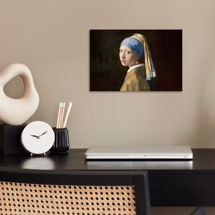 Poster - Meisje met de parel - Schilderij - Oude meesters - Vermeer — 2