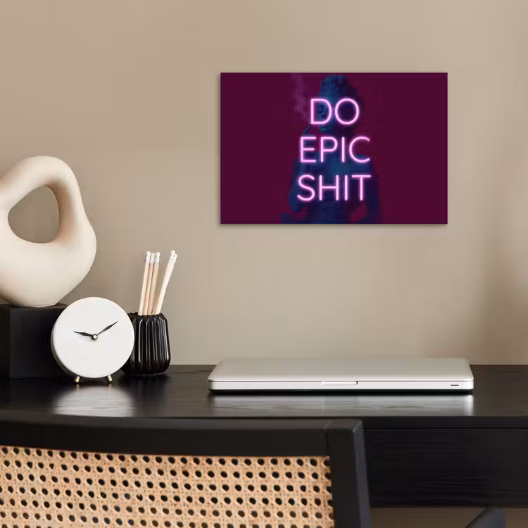 Poster - Buste - Neon - LED - Letters — 2