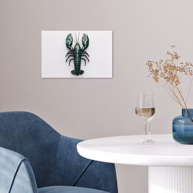 Poster - Kreeft - Glossier - Groen - Wit — 4