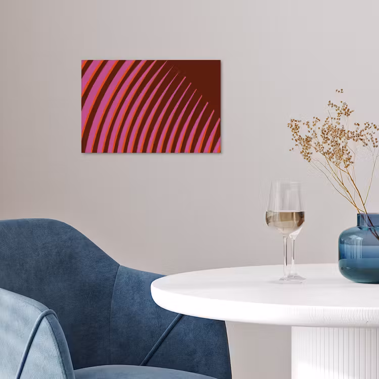 Poster - Lijnen - Rood - Beweging — 4