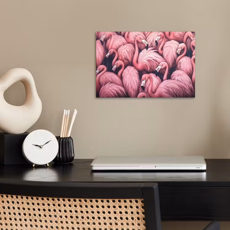 Poster - Flamingo - Roze - Dieren — 2