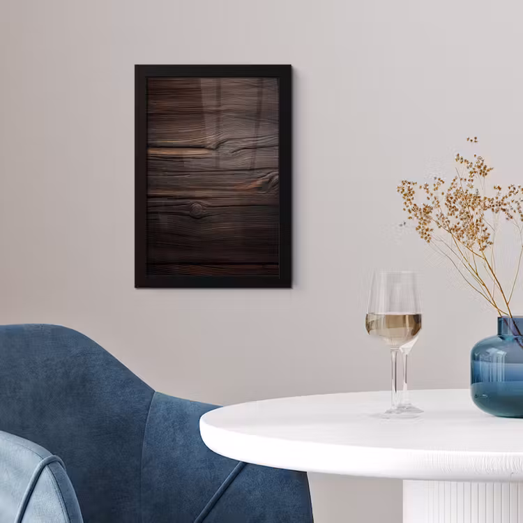Poster met lijst - Hout - Grillige nerven — 2