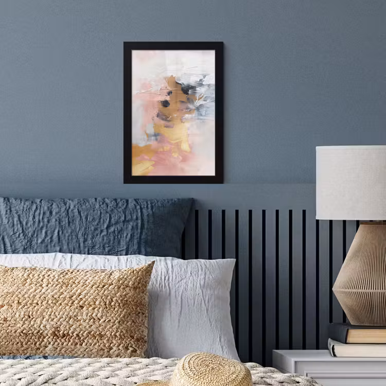 Poster met lijst - Abstract - Pastel kleuren - Goud - Modern - Aesthetic — 4