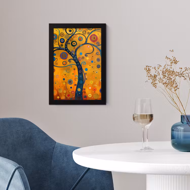 Poster met lijst - Abstract - Boom - Levensboom - Modern — 2