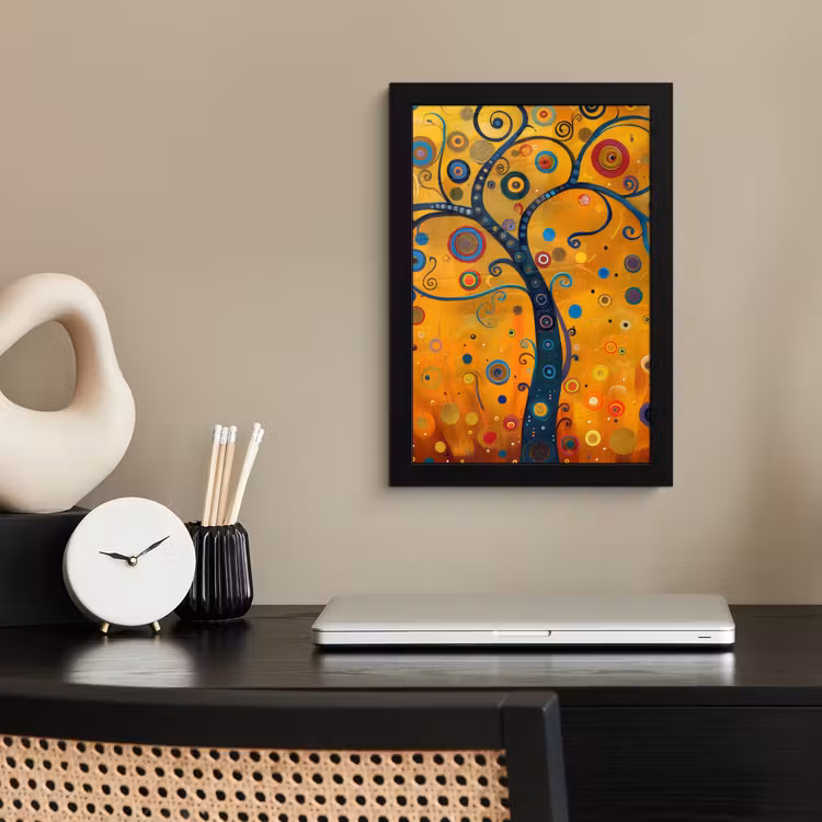 Poster met lijst - Abstract - Boom - Levensboom - Modern — 3