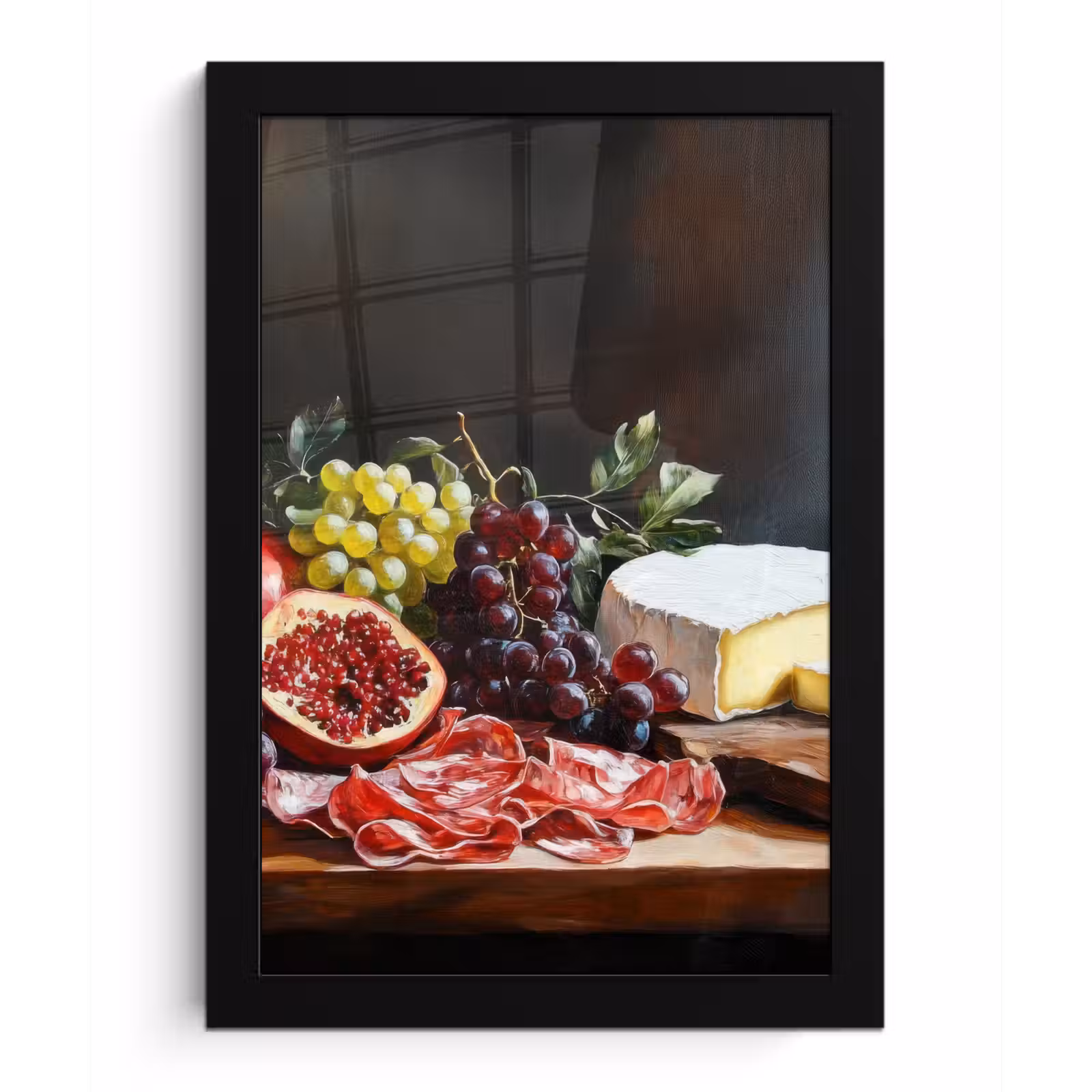 Poster met lijst - Borrelplank - Stilleven - Vintage — 1