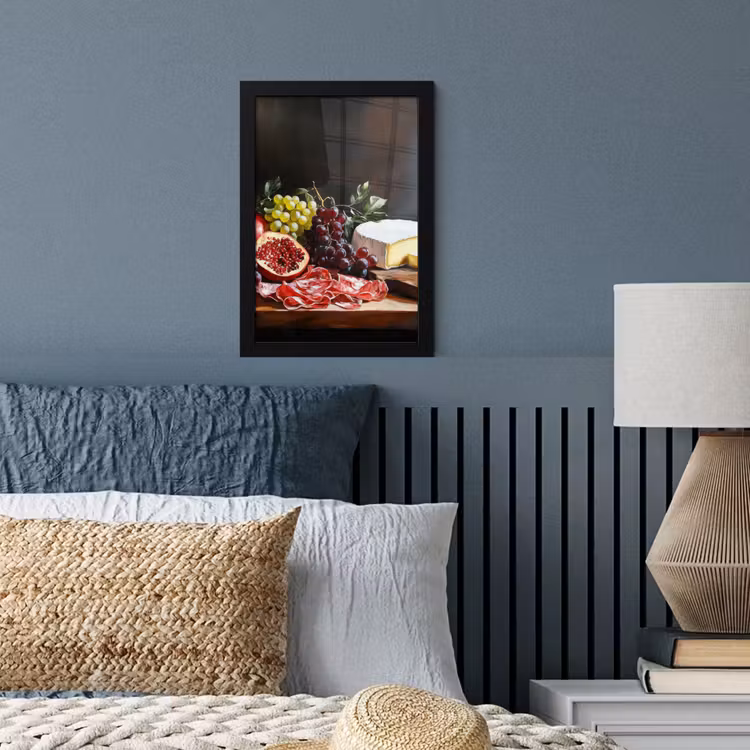 Poster met lijst - Borrelplank - Stilleven - Vintage — 4