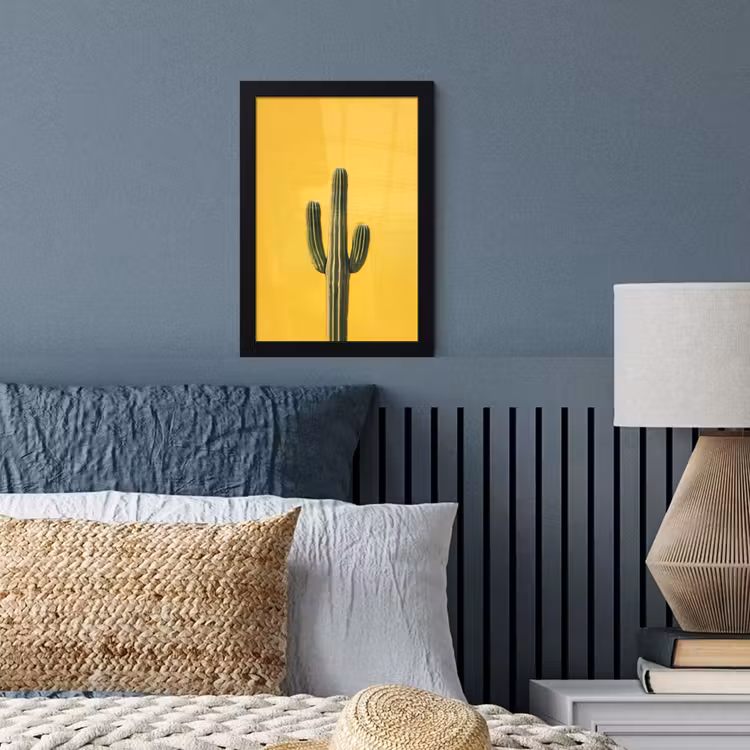 Poster met lijst - Cactus - Groen - Minimalistisch — 4