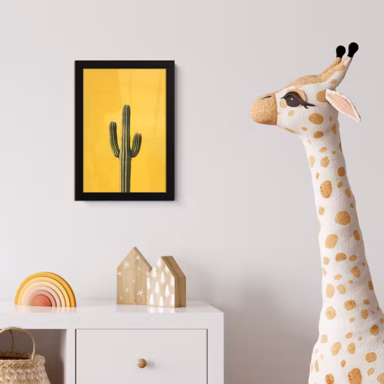 Poster met lijst - Cactus - Groen - Minimalistisch — 5